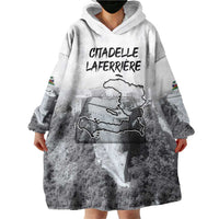 Haiti Pride Citadelle Laferriere 1804 Personalized Wearable Blanket Hoodie