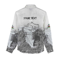 Haiti Pride Citadelle Laferriere 1804 Personalized Women Casual Shirt