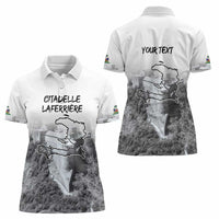 Haiti Pride Citadelle Laferriere 1804 Personalized Women Polo Shirt
