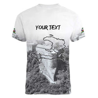 Haiti Pride Citadelle Laferriere 1804 Personalized Women V-Neck T-Shirt