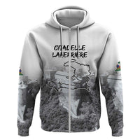 Haiti Pride Citadelle Laferriere 1804 Personalized Zip Hoodie