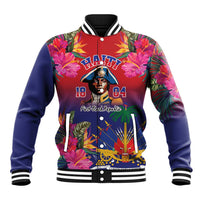 Haiti Toussaint Louverture Personalized Baseball Jacket Haitian Revolution 1804