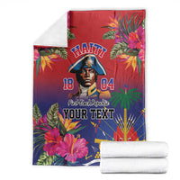 Haiti Toussaint Louverture Personalized Blanket Haitian Revolution 1804