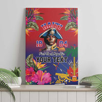 Haiti Toussaint Louverture Personalized Canvas Wall Art Haitian Revolution 1804