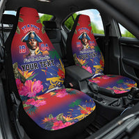Haiti Toussaint Louverture Personalized Car Seat Cover Haitian Revolution 1804