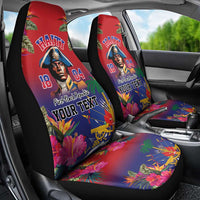 Haiti Toussaint Louverture Personalized Car Seat Cover Haitian Revolution 1804