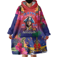 Haiti Toussaint Louverture Personalized Wearable Blanket Hoodie Haitian Revolution 1804