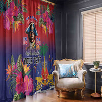 Haiti Toussaint Louverture Personalized Window Curtain Haitian Revolution 1804