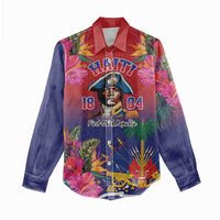 Haiti Toussaint Louverture Personalized Women Casual Shirt Haitian Revolution 1804