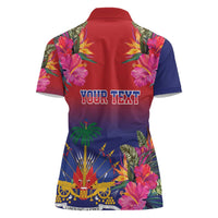 Haiti Toussaint Louverture Personalized Women Polo Shirt Haitian Revolution 1804