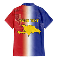 Hispaniola Personalized Family Matching Mermaid Dress and Hawaiian Shirt Dominican Republic Haiti Map