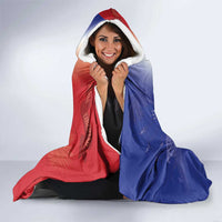 Hispaniola Personalized Hooded Blanket Dominican Republic Haiti Map