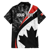 Personalized Canada Day Sine 1867 Hawaiian Shirt With National Maple Leaf - Wonder Print Shop