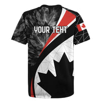 Personalized Canada Day Sine 1867 Rugby Jersey With National Maple Leaf - Wonder Print Shop