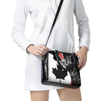 Personalized Canada Day Sine 1867 Shoulder Handbag With National Maple Leaf