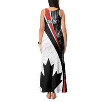 Personalized Canada Day Sine 1867 Tank Maxi Dress With National Maple Leaf - Wonder Print Shop