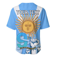 Custom Argentina Baseball Jersey Independence Day LT9 - Wonder Print Shop