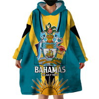 Bahamas Atlantis Wearable Blanket Hoodie Independence Day - Wonder Print Shop