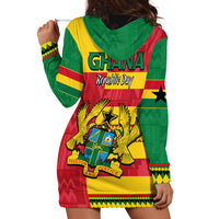 Ghana Hoodie Dress Republic Day - African Kitenge Style - Wonder Print Shop