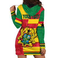 Custom Ghana Hoodie Dress Republic Day - African Kitenge Style - Wonder Print Shop