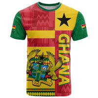 Custom Ghana T Shirt Republic Day - African Kitenge Style - Wonder Print Shop