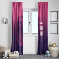Custom Germany Football Window Curtain Glowing Pink Line - Wonder Print Shop