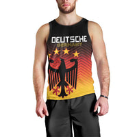 Custom Germany Football Men Tank Top Special Black Eagle Flag Style - Wonder Print Shop