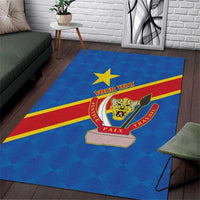 Democratic Republic of the Congo Personalized Area Rug Flag Style - Wonder Print Shop