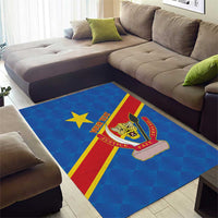 Democratic Republic of the Congo Personalized Area Rug Flag Style - Wonder Print Shop