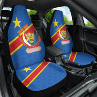 Democratic Republic of the Congo Personalized Car Seat Cover Flag Style - Wonder Print Shop