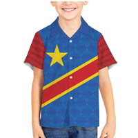 Democratic Republic of the Congo Personalized Family Matching Mermaid Dress and Hawaiian Shirt Flag Style - Wonder Print Shop