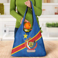 Democratic Republic of the Congo Personalized Grocery Bag Flag Style - Wonder Print Shop