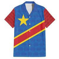 Democratic Republic of the Congo Personalized Hawaiian Shirt Flag Style - Wonder Print Shop
