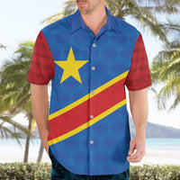 Democratic Republic of the Congo Personalized Hawaiian Shirt Flag Style - Wonder Print Shop