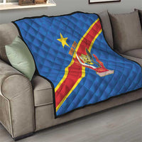 Democratic Republic of the Congo Personalized Quilt Flag Style - Wonder Print Shop
