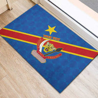Democratic Republic of the Congo Personalized Rubber Doormat Flag Style - Wonder Print Shop