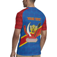 Democratic Republic of the Congo Personalized Rugby Jersey Flag Style - Wonder Print Shop