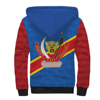 Democratic Republic of the Congo Personalized Sherpa Hoodie Flag Style - Wonder Print Shop