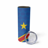Democratic Republic of the Congo Personalized Skinny Tumbler Flag Style - Wonder Print Shop