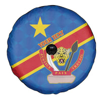 Democratic Republic of the Congo Personalized Spare Tire Cover Flag Style - Wonder Print Shop