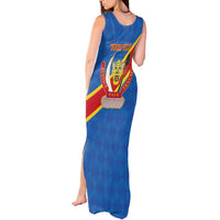 Democratic Republic of the Congo Personalized Tank Maxi Dress Flag Style - Wonder Print Shop