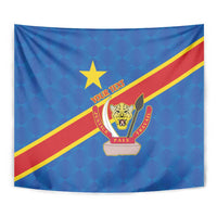 Democratic Republic of the Congo Personalized Tapestry Flag Style - Wonder Print Shop