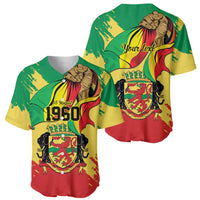 Republic of The Congo Independence Day Personalized Baseball Jersey Congo-Brazzaville Since 1960 - Wonder Print Shop