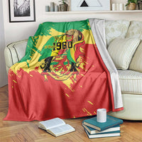 Republic of The Congo Independence Day Personalized Blanket Congo-Brazzaville Since 1960 - Wonder Print Shop