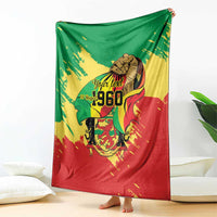 Republic of The Congo Independence Day Personalized Blanket Congo-Brazzaville Since 1960 - Wonder Print Shop