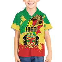 Republic of The Congo Independence Day Personalized Family Matching Long Sleeve Bodycon Dress and Hawaiian Shirt Congo-Brazzaville Since 1960 - Wonder Print Shop