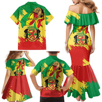 Republic of The Congo Independence Day Personalized Family Matching Mermaid Dress and Hawaiian Shirt Congo-Brazzaville Since 1960 - Wonder Print Shop