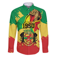 Republic of The Congo Independence Day Personalized Family Matching Off Shoulder Maxi Dress and Hawaiian Shirt Congo-Brazzaville Since 1960 - Wonder Print Shop