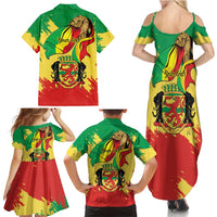 Republic of The Congo Independence Day Personalized Family Matching Summer Maxi Dress and Hawaiian Shirt Congo-Brazzaville Since 1960 - Wonder Print Shop