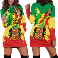 Republic of The Congo Independence Day Personalized Hoodie Dress Congo-Brazzaville Since 1960 - Wonder Print Shop